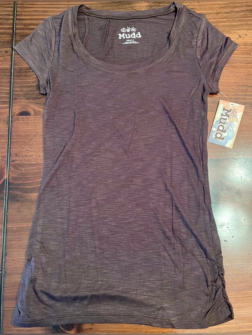 Vintage Mudd Women’s Scoop-Neck Tunic - Brown - Small (NEW w/ TAG) - Y2K